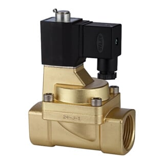 Riegler 2/2-Wege-MV., MS, NO, vorg.,230 V,50 Hz, G 1/2, PN 0,5-7 bar