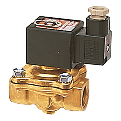 Riegler 2/2-Wege-MV., NC, vorg., 24 V DC, NBR, Rp 3/4, PN 0,35-7 bar