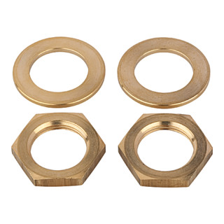 Riegler 2 écrous M20x1,5 et 2 rondelles pour régulateur de pression eau, G 1/4