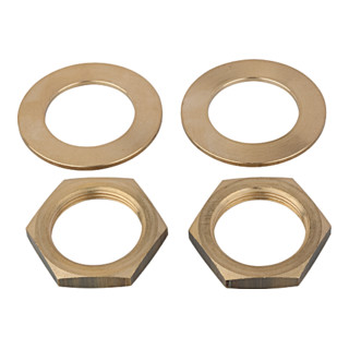 Riegler 2 écrous M28x1,5 et 2 rondelles pour régulateur de pression d'eau, G 1/2