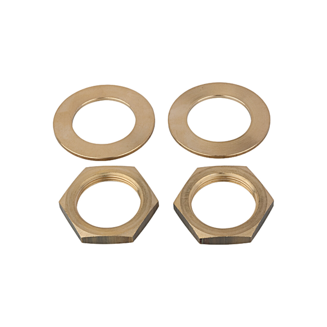 Riegler 2 écrous M28x1,5 et 2 rondelles pour régulateur de pression d'eau, G 1/2