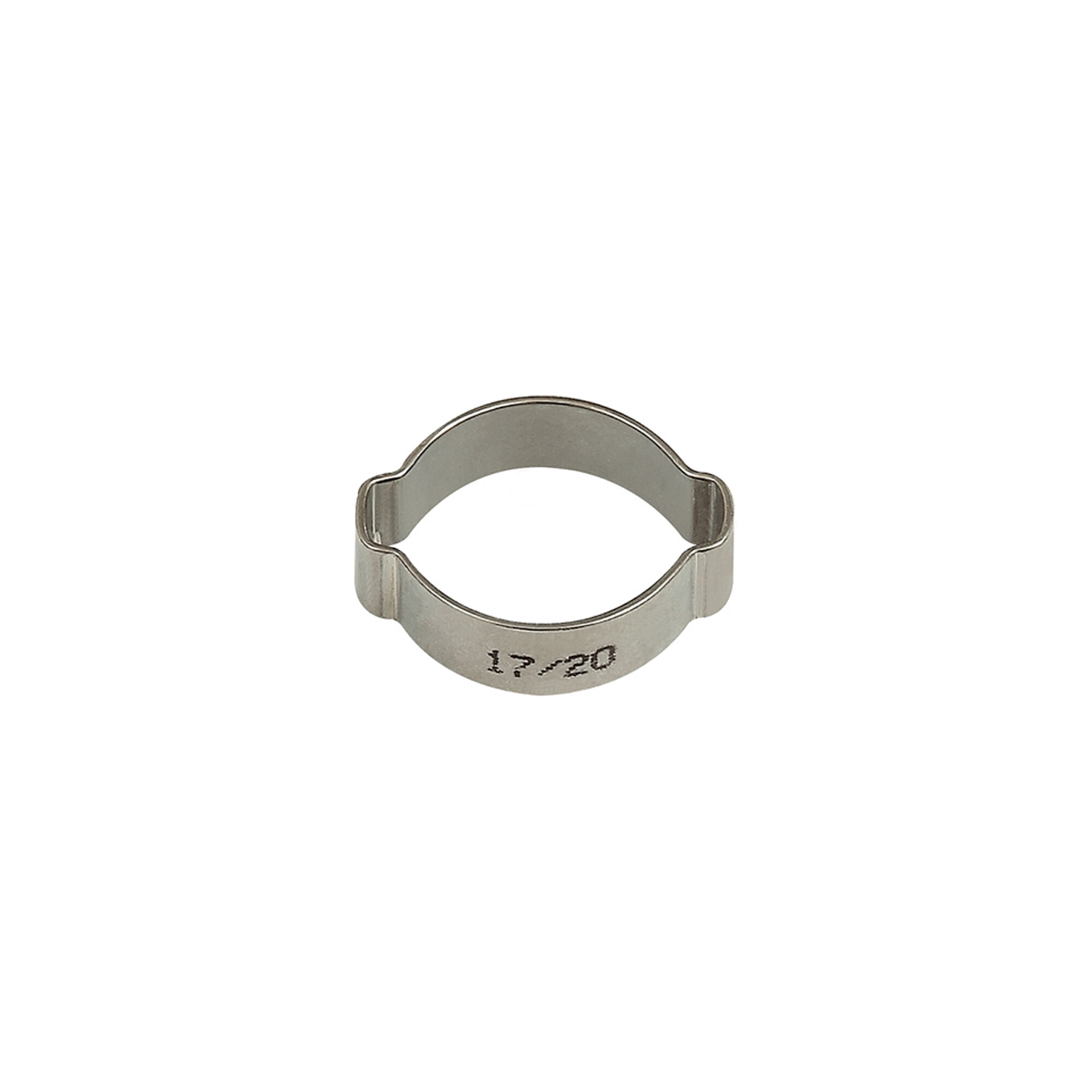 Riegler 2-Ohr-Schl.klemme, Edelstahl (W4), Spannbereich 5 - 7 mm, 6,0 mm