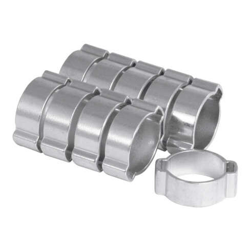 RIEGLER 2-oors slangklem gegalvaniseerd staal