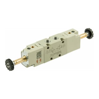 Riegler 2x3/2 électrovanne, commande ext., mono., G 1/8, NC