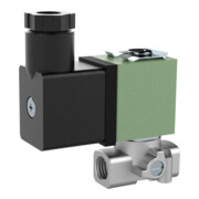 Riegler 3/2 Vanne MV, ES, NC, directe, 24 V DC, FPM, G 1/8, PN 0 - 15 bar-1