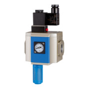 Riegler 3/2-Wege-Anfahrventil »G«, 24 V DC, BG 400, G 3/8, PE 2,5 - 9 bar-1