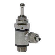 Riegler 3/2-Wege-Kipphebelvent.Schlauchs.Schnellverschr.G1/8,Schl. 6/4-1