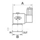 Riegler 3/2-Wege-MV., MS, NC, direktg. 24 V DC, NBR, Rp 1/4, PN 0-4 bar-3