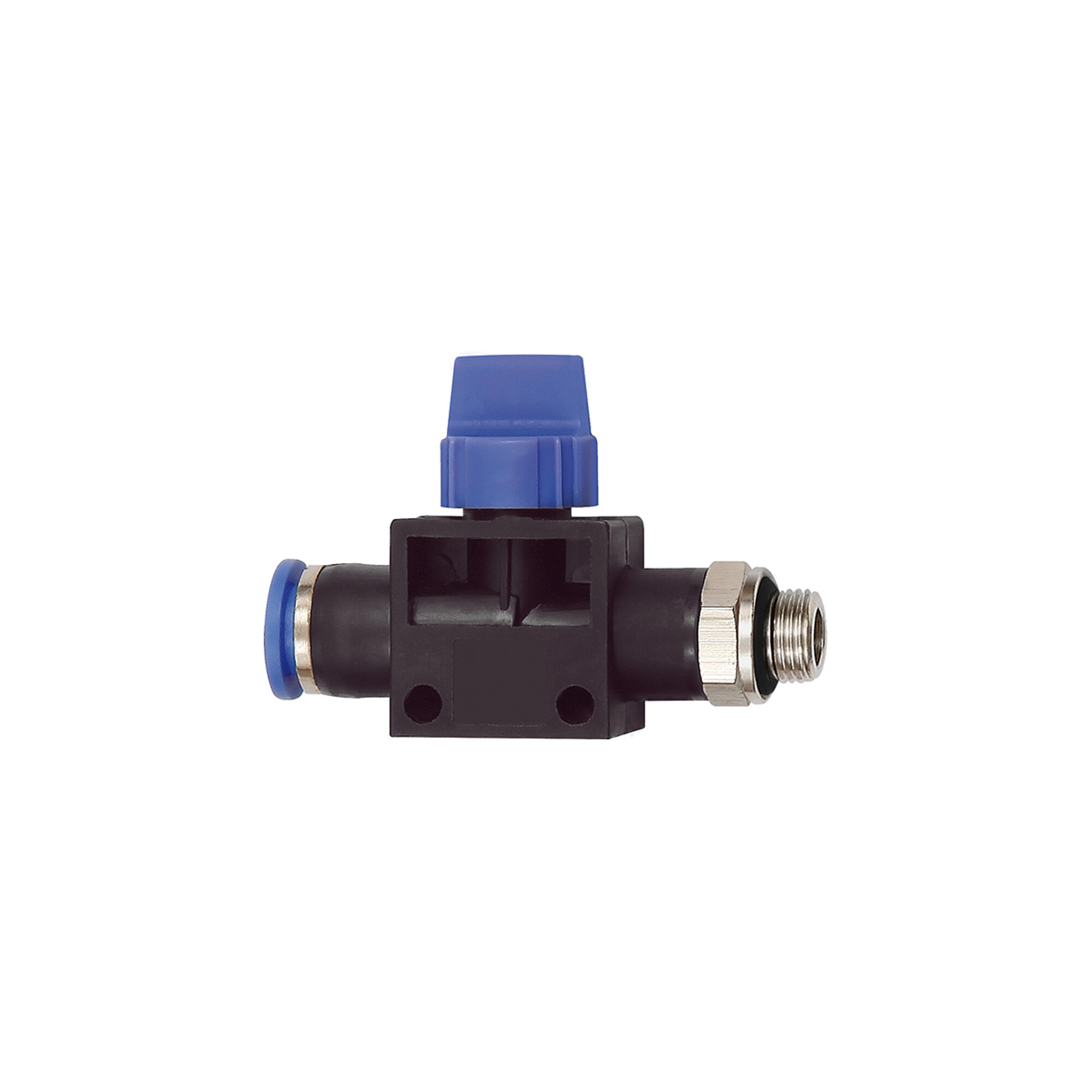 Riegler 3/2-Wegeventil »Blaue Serie«, Steckanschluss, G 1/4 außen à ̃ 8mm