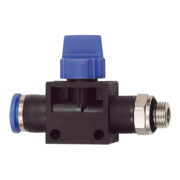 Riegler 3/2-Wegeventil »Blaue Serie«, Steckanschluss, G 3/8 außen Ã˜ 6mm-1