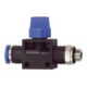 Riegler 3/2-Wegeventil »Blaue Serie«, Steckanschluss, G 3/8 außen Ø 12mm