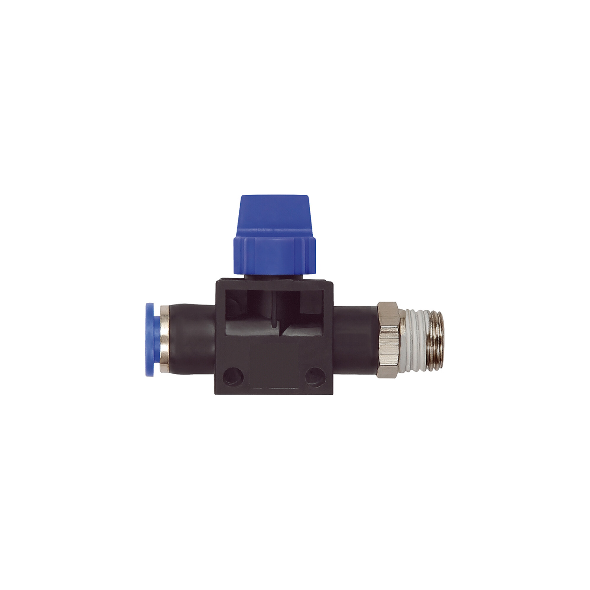 Riegler 3/2-Wegeventil »Blaue Serie«, Steckanschluss, R 1/4 a., S-G Ã ̃10mm