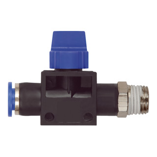 Riegler 3/2-Wegeventil »Blaue Serie«, Steckanschluss, R 1/4 a., S-G Ã˜12mm