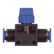 Riegler 3/2-Wegeventil »Blaue Serie«, Steckanschluss, Schlauch-Außen-Ã˜ 8