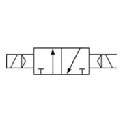 Riegler 3/2-Wegeventil elektropneum. »3V«, bistabil, G 1/4, 24 V DC-3