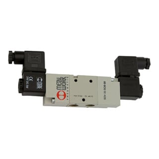 Riegler 3/2-Wegeventil, elektropneumat., bistabil, G 1/4, 230 V, 50 Hz