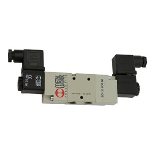 Riegler 3/2-Wegeventil, elektropneumat., bistabil, G 1/8, 230 V, 50 Hz