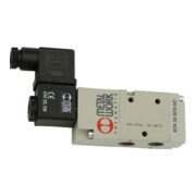 Riegler 3/2-Wegeventil, elektropneumat., monostabil, G 1/8, NC, 24 V DC