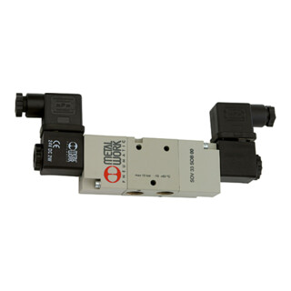 Riegler 3/2-Wegeventil, elpn., ext. Steuerluft, bistabil, G 1/2, 230 V AC