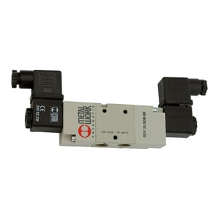 Riegler 3/2-Wegeventil, elpn., ext. Steuerluft, bistabil, G 3/8, 24 V DC