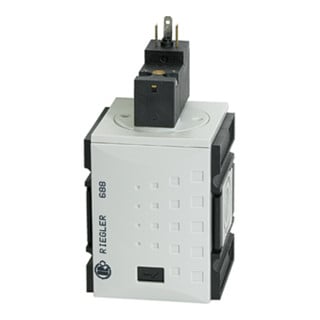 Riegler 3/2-Wegeventil »FUTURA« el. betätigt, 230 V AC/50 Hz, BG 4, G 1