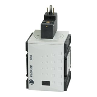 Riegler 3/2-Wegeventil »FUTURA«, elektr. betätigt, 24 V DC, BG 1, G 1/4