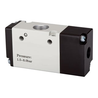 Riegler 3/2-Wegeventil, pneumatisch, »3A«, monostabil, NC, G 3/8