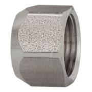Riegler Ãœberwurfmutter, M10x1,0, für Schlauch 6/4 mm, SW 12, ES 1.4404-1