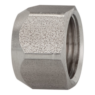 Riegler Ãœberwurfmutter, M14x1,0, für Schlauch 10/8 mm, SW 16, ES 1.4404