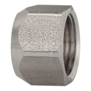 Riegler Ãœberwurfmutter, M14x1,0, für Schlauch 10/8 mm, SW 16, ES 1.4404