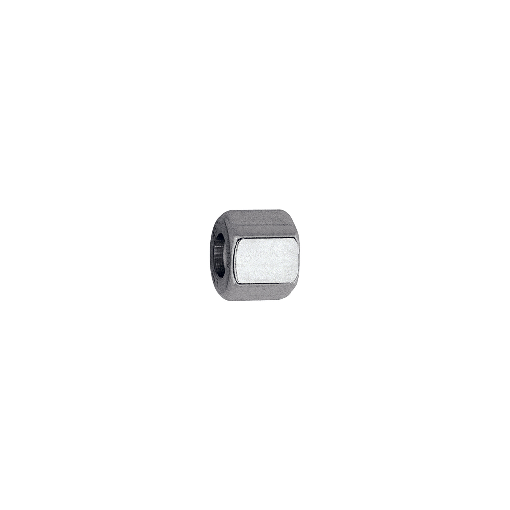Riegler Überwurfmutter, M16x1,5, Rohr-Außen-à ̃ 10 mm, Edelstahl 1.4571