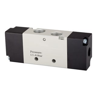 Riegler 5/2 électrovanne pneumatique, bistable, G 3/8, »4A«