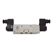 Riegler 5/2-Wegeventil, Diff.-kolb., elektropn., bistabil, G1/2, 12V DC-1