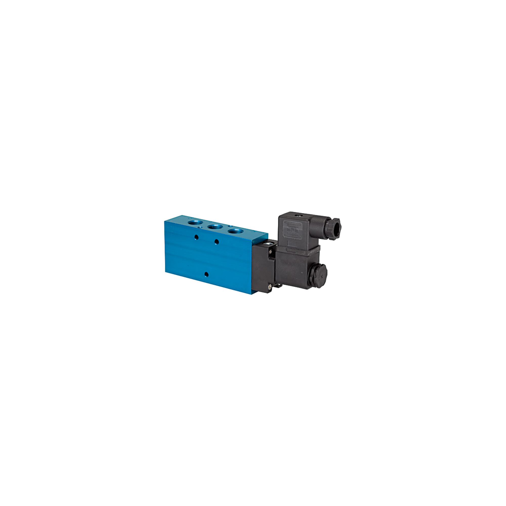 Riegler 5/2-Wegeventil, einseitig elektromagnetisch, monost. G 1/4 24VDC