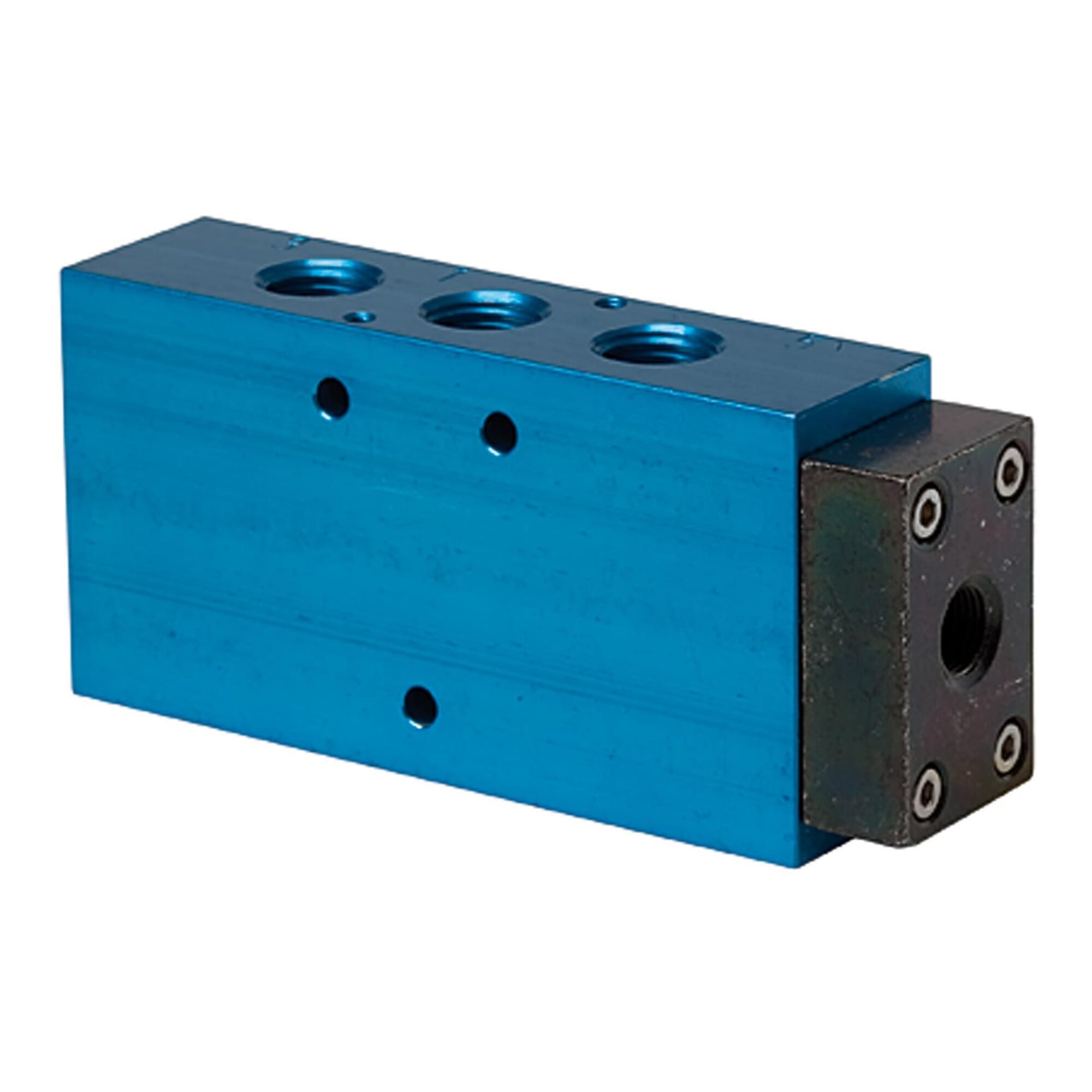 Riegler 5/2-Wegeventil, einseitig pneumatisch, monostabil, G 1/2, DN 15