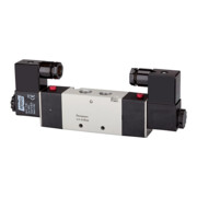 Riegler 5/2-Wegeventil elektropneu., »4V«, bista., G 1/8, 24VDC, 500l/min-1