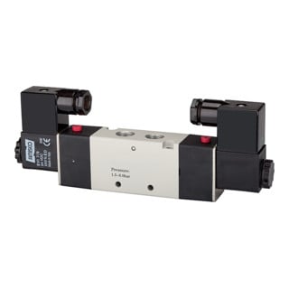 RIEGLER 5/2-Wegeventil elektropneumatisch bistabil