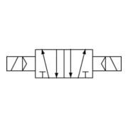 Riegler 5/2-Wegeventil elektropneu., »4V«, bista., G1/4, 24VDC, 1300l/min-3