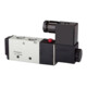 Riegler 5/2-Wegeventil elektropneu. »4V« monost., G 1/8, 24VDC, 750l/min