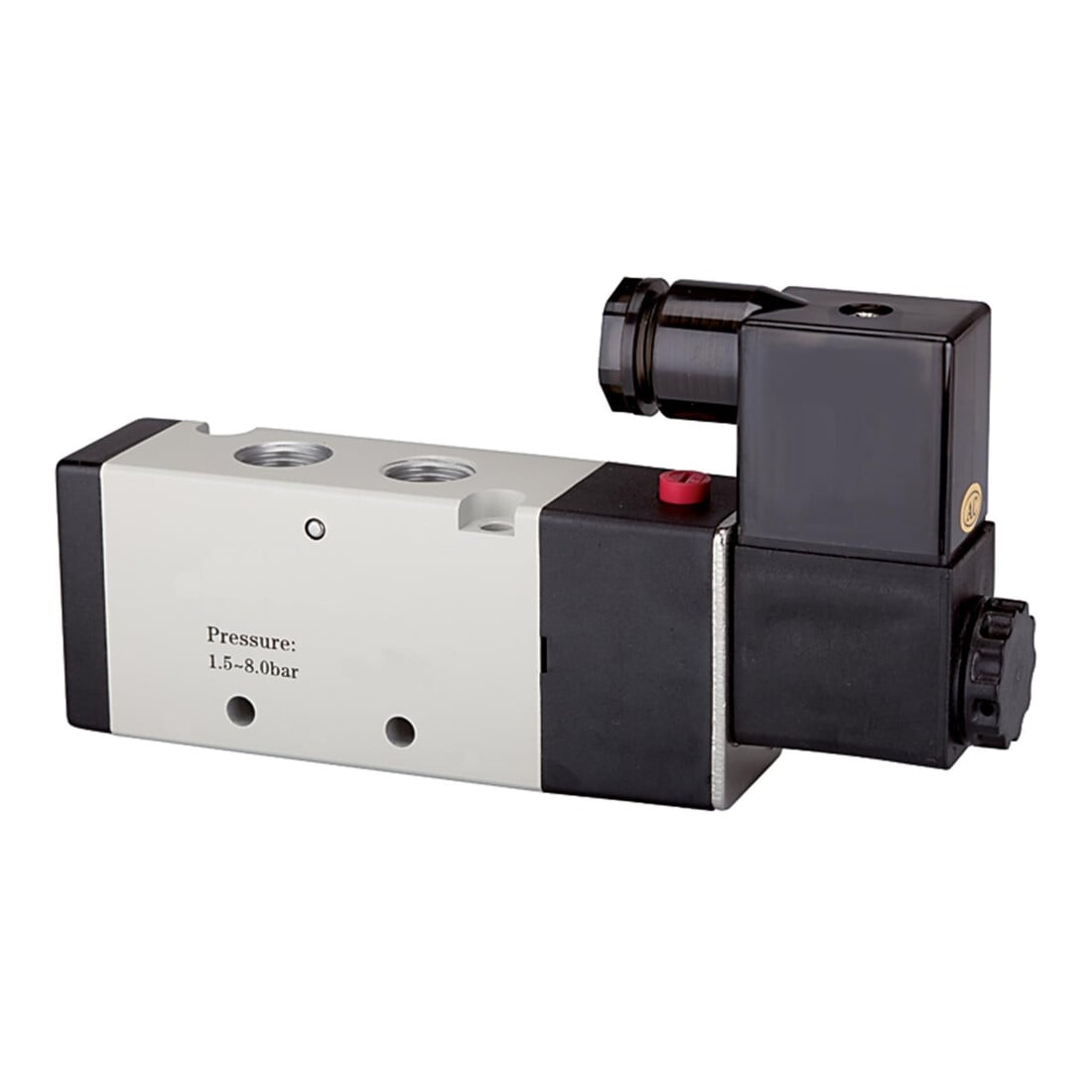 Riegler 5/2-Wegeventil elektropneum. »4V« monostabil, G 1/2, 230 V, 50 Hz