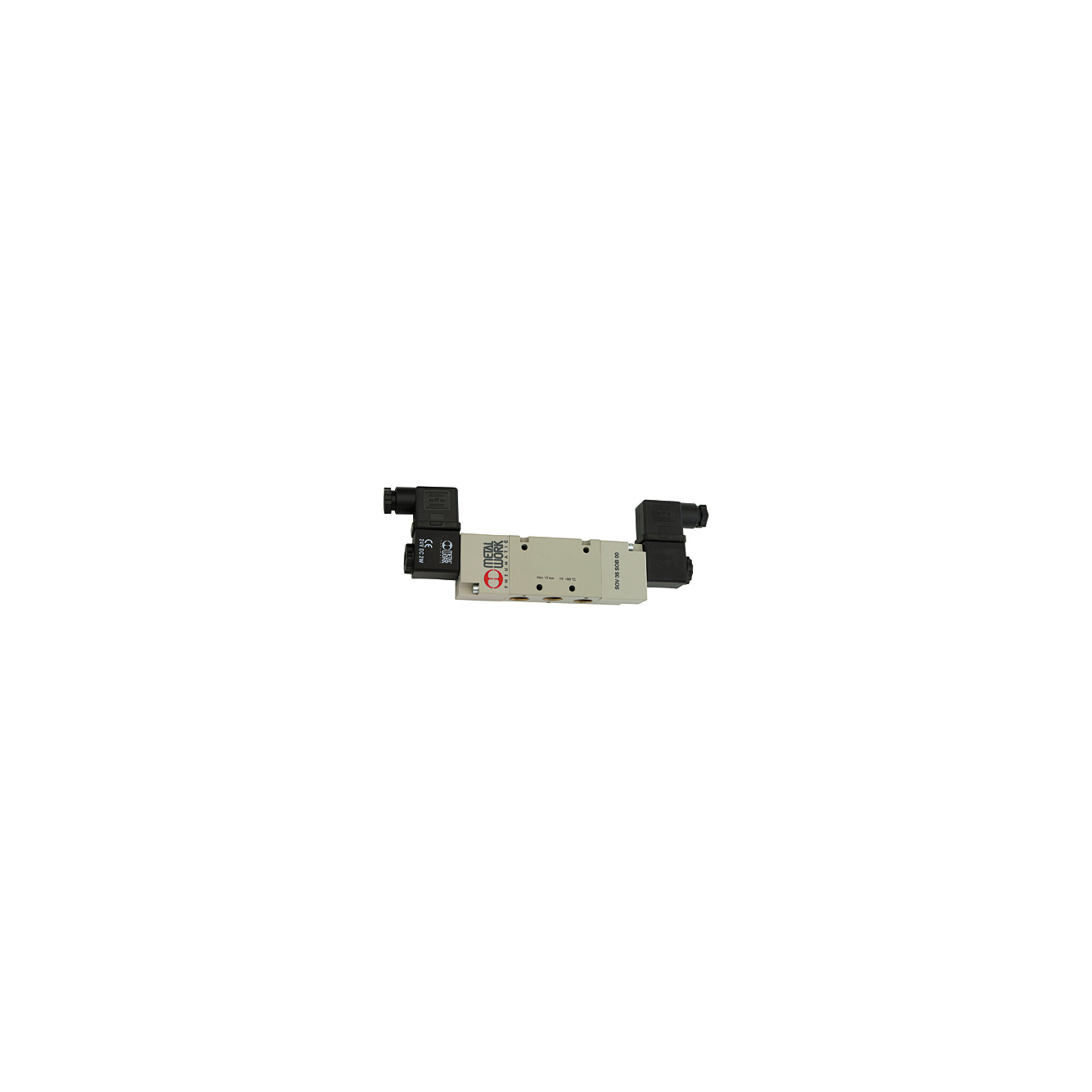 Riegler 5/2-Wegeventil, elektropneumat., bistabil, G 1/8, 24 V DC