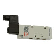 Riegler 5/2-Wegeventil, elpn., ext. Steuerl., monostabil, G 1/8, 24 V DC-1