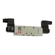 Riegler 5/2-Wegeventil, elpn., ext. Steuerluft, bistabil, G 1/4, 24 V DC-1