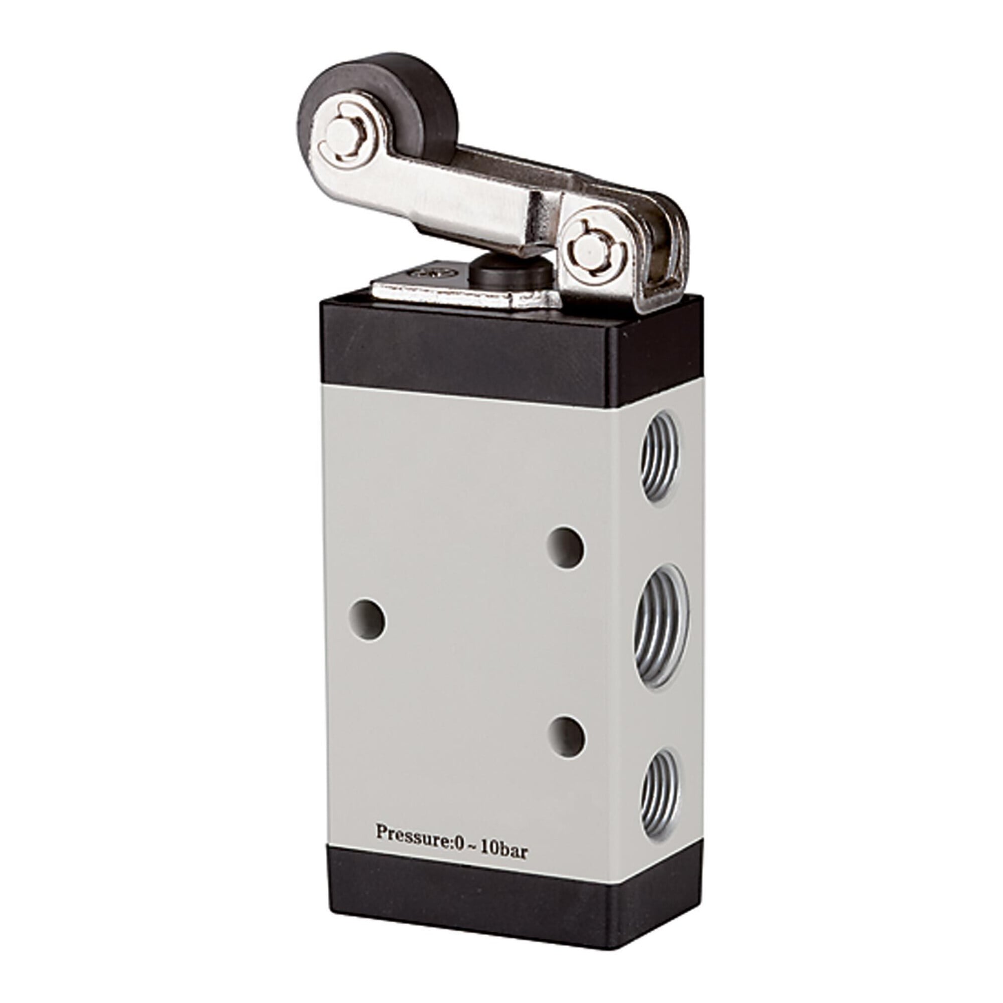Riegler Ventil 5/2-Wege mechanisch betätigt M5 Rollenhebel G 1/8, 5112100