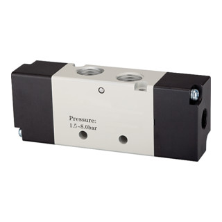 Riegler 5/2-Wegeventil, pneumatisch,  »4A «, bistabil, G 1/4, 1300l/min