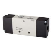 Riegler 5/2-Wegeventil, pneumatisch,  »4A «, bistabil, G 1/4, 1300l/min