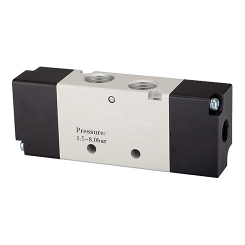 Riegler 5/2-Wegeventil, pneumatisch, »4A«, bistabil, G 1/8, 750l/min