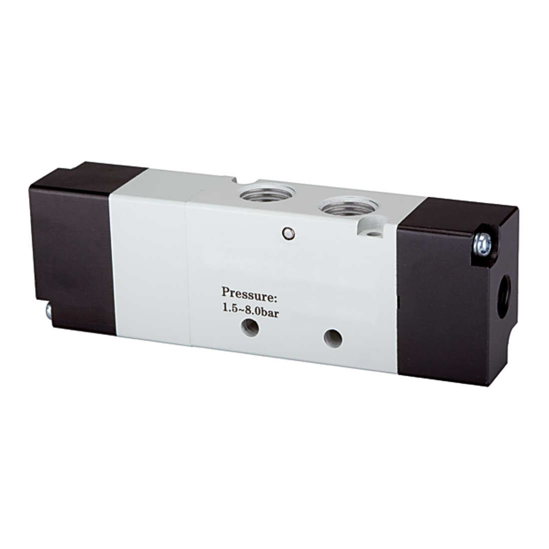 Riegler 5/3 Vanne à 3 voies pneumatique, »4A«, milieu ventilé, G 1/2