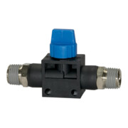 Riegler Absperrventil »Blaue Serie«, R 1/2 a., R 1/2 a., beschichtet-1