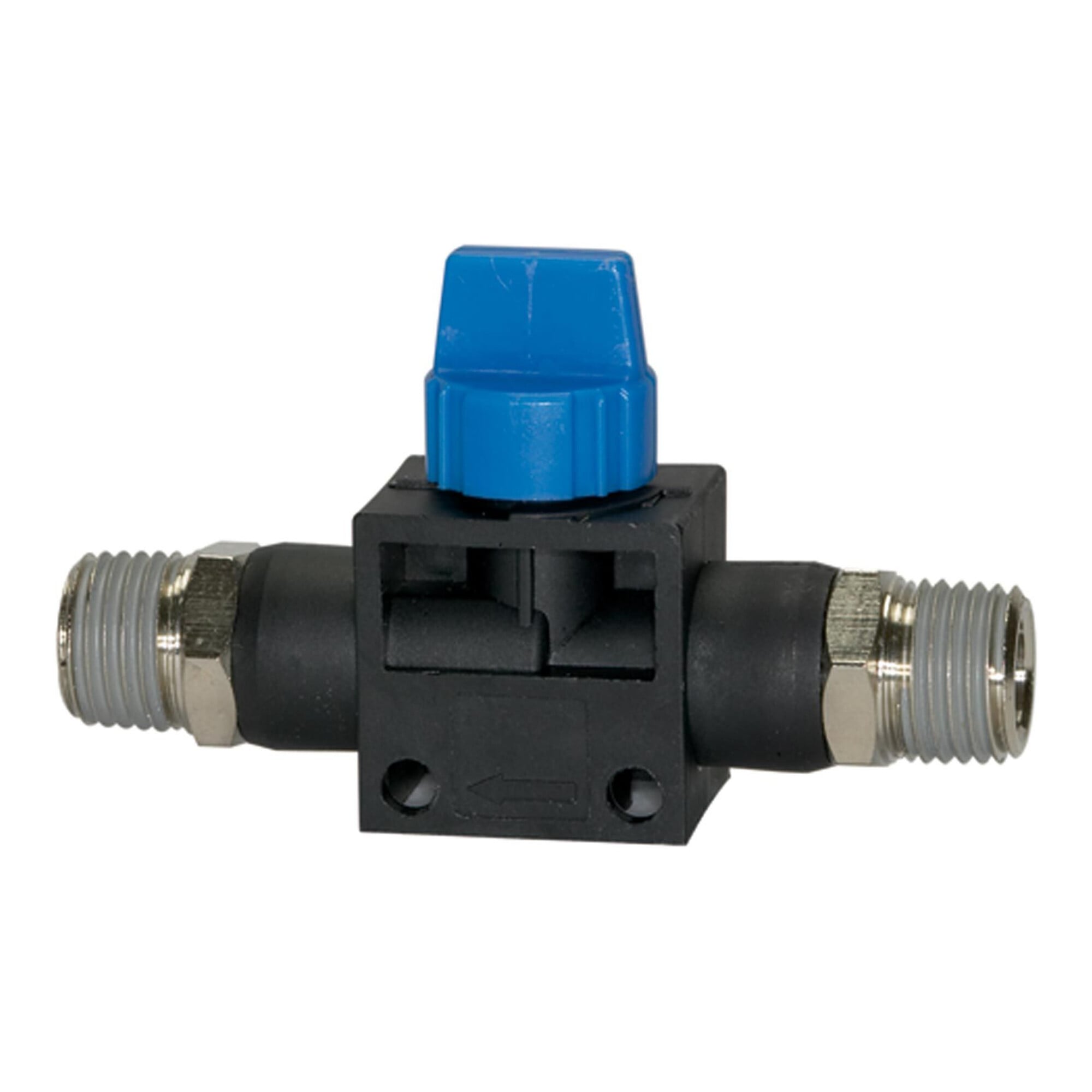 Riegler Absperrventil »Blaue Serie«, R 1/2 a., R 1/2 a., beschichtet